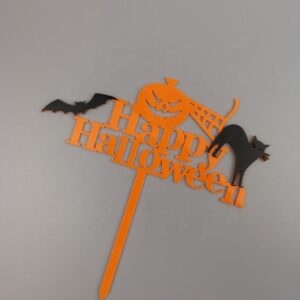 Cake Topper Happy Halloween