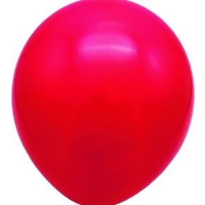 balon latex Rosu 1Buc 25 CM