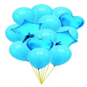 Set Baloane Bleu 14Buc 80 CM