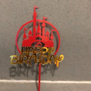 Cake Topper Happy Birthday