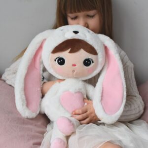 PAPUSA PERSONALIZATE METOO BUNNY 50CM – ALB