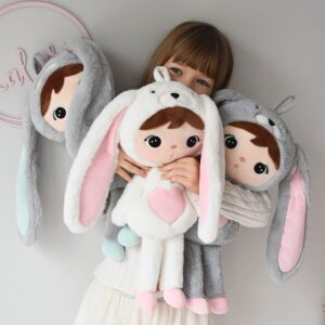 PAPUSA PERSONALIZATE METOO BUNNY 50CM – ALB