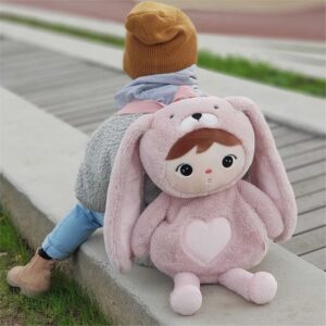 RUCSAC PERSONALIZATE METOO BUNNY 56CM – ROZ