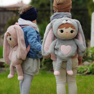 RUCSAC PERSONALIZATE METOO BUNNY 56CM – ROZ