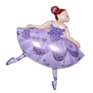 Balon Folie Balerina Mov 105Cm