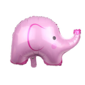 Balon Elefant Roz 60Cm