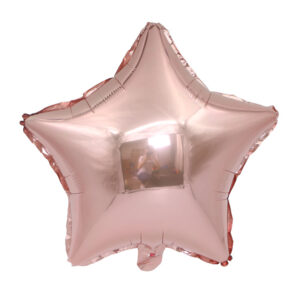 Balon Folie Steluta Rosegold 25Cm