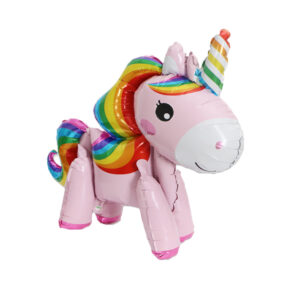 Balon Folie Unicorn Roz 60Cm