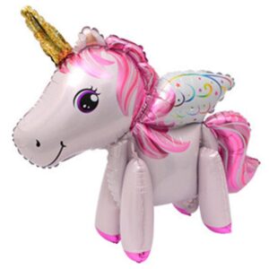 Balon Folie Unicorn Alb 60Cm