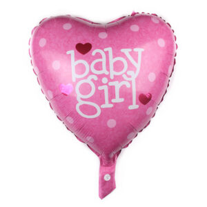 Balon Folie Baby Girl Roz 45Cm